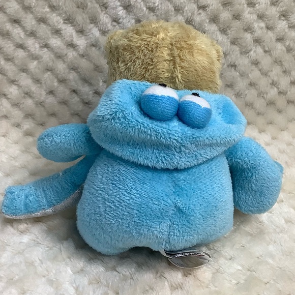 Ganz Wee Bears Plush Bear in blue Octopus Costume H14099 Stuffed Animal Toy - Picture 5 of 14